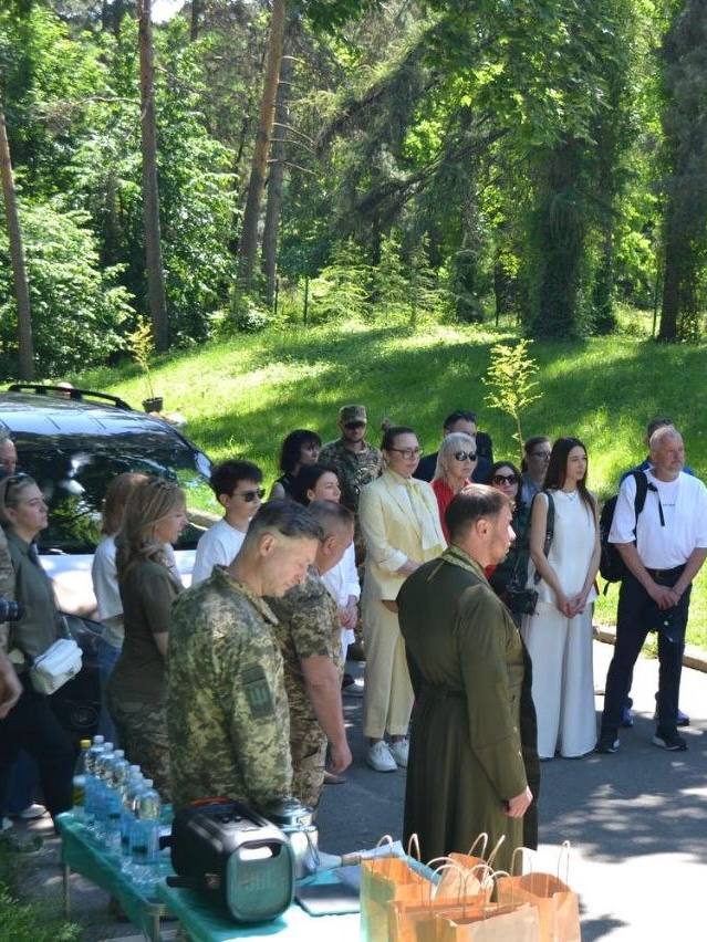 Посаджено дерева в Алеї Пам’яті військовослужбовців