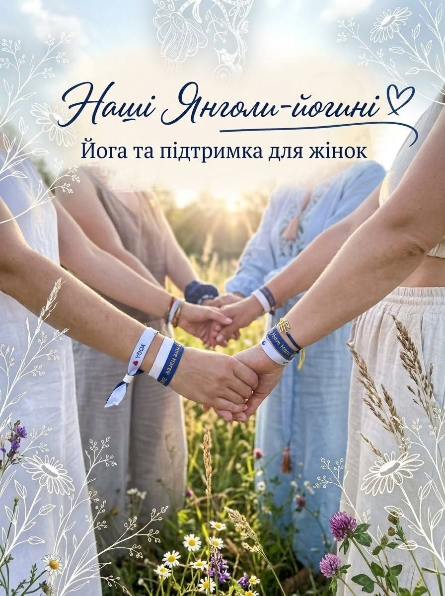 Волонтерські заняття йоги для жінок, які переживають наслідки війни, втрату близьких, тривале напруження та емоційне виснаження