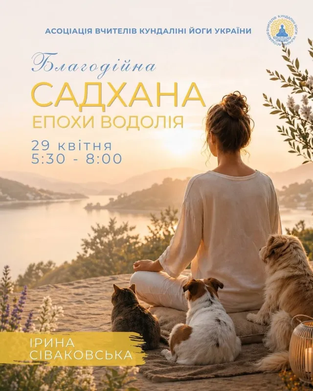 Ранкова Садхана, Україна. Кундаліні йога, Ірина Сіваковська